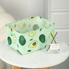 Load image into Gallery viewer, 1Pc Cosmetic Desktop Storage Box Foldable Bins Basket Box Container Mini Cute Fabric Organizer Small Canvas Toy Organizer
