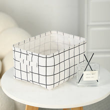 Load image into Gallery viewer, 1Pc Cosmetic Desktop Storage Box Foldable Bins Basket Box Container Mini Cute Fabric Organizer Small Canvas Toy Organizer

