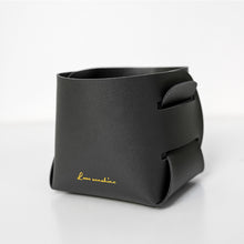 Load image into Gallery viewer, 1Pc Home Creative Desktop Leather Organizer Basket Pen Holder Clutter Key Headphones Storage Box Makeup Organizer Basket

