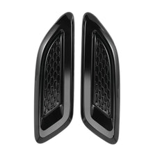 Load image into Gallery viewer, 2Pcs Universal Carbon Fiber Car Air Intake Inlet Bonnet Hoods Scoop Decoration Cover Vents Sticker Decorative Cover Tuning Accessories
