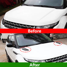 Load image into Gallery viewer, 2Pcs Universal Carbon Fiber Car Air Intake Inlet Bonnet Hoods Scoop Decoration Cover Vents Sticker Decorative Cover Tuning Accessories
