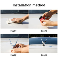 Load image into Gallery viewer, Car Modification Accessories Car Bonnet Front Hood Eagle Ornament Badge Exterior Decoration Auto Front Cover 3D Eagle Emblem
