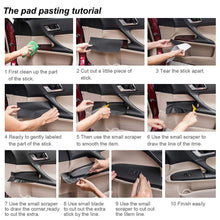 Load image into Gallery viewer, Universal Car Interior Moulding Sticker PU Leather Gap Filler 7D Carbon Fiber DIY Braid Trim Film Self Adhesive Luxury Car Styling
