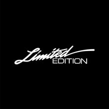 Load image into Gallery viewer, Creative Car LIMITED EDITION Stickers English Reflective Laser Sticker Auto Body Decoration Car Lamp Eyebrow Vinyl Decal
