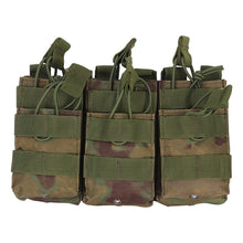 Load image into Gallery viewer, Tactical Triple Magazine Pouch Double-Layer Molle Pouch Mag Pouches Cartridge Holder for M4 M14 M16 AK AR Hunting Accessories
