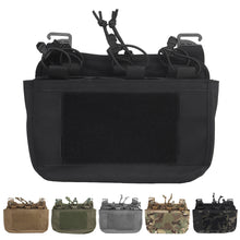 Load image into Gallery viewer, Tactical DOPE Front Flap Pouch G-hook Double Stack Abdominal Fanny Pack Triple Magazine Insert Pouch Kangaroo FCPC FCSK Carrier Vest
