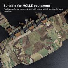 Load image into Gallery viewer, Tactical DOPE Front Flap Pouch G-hook Double Stack Abdominal Fanny Pack Triple Magazine Insert Pouch Kangaroo FCPC FCSK Carrier Vest
