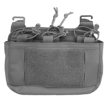 Load image into Gallery viewer, Tactical DOPE Front Flap Pouch G-hook Double Stack Abdominal Fanny Pack Triple Magazine Insert Pouch Kangaroo FCPC FCSK Carrier Vest
