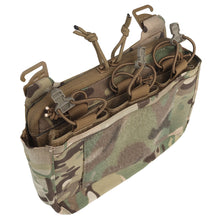 Load image into Gallery viewer, Tactical DOPE Front Flap Pouch G-hook Double Stack Abdominal Fanny Pack Triple Magazine Insert Pouch Kangaroo FCPC FCSK Carrier Vest
