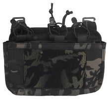 Load image into Gallery viewer, Tactical DOPE Front Flap Pouch G-hook Double Stack Abdominal Fanny Pack Triple Magazine Insert Pouch Kangaroo FCPC FCSK Carrier Vest
