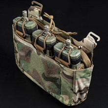Load image into Gallery viewer, Tactical DOPE Front Flap Pouch G-hook Double Stack Abdominal Fanny Pack Triple Magazine Insert Pouch Kangaroo FCPC FCSK Carrier Vest
