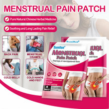 Load image into Gallery viewer, 8pcs/pack Menstrual Pain Patches Soothing Long-lasting Pain Relief Spontaneous Hot Patches Menstrual Care
