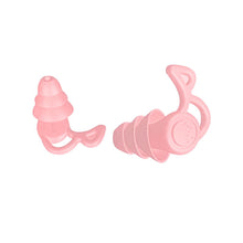 Load image into Gallery viewer, Silicone Anti-Noise Earplugs Soft Reusable Outdoor Travel Noise Reduction Earplugs Sound Insulation Sleeping Earplugs
