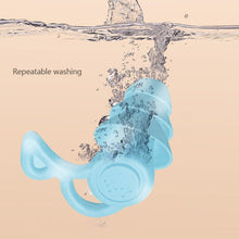Load image into Gallery viewer, Silicone Anti-Noise Earplugs Soft Reusable Outdoor Travel Noise Reduction Earplugs Sound Insulation Sleeping Earplugs
