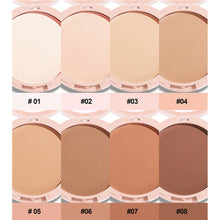 Load image into Gallery viewer, Matte Oil Control Makeup Pressed Powder Waterproof Long-lasting Concealer Setting Powder Makeup Cosmetics
