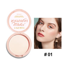 Load image into Gallery viewer, Matte Oil Control Makeup Pressed Powder Waterproof Long-lasting Concealer Setting Powder Makeup Cosmetics
