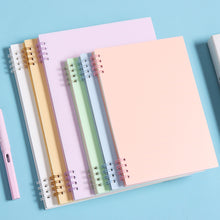 Load image into Gallery viewer, 160 Pages B5/A5 Coil Spiral Notebook Journals Morandi Basic Diary Weekly Planner Book School Office Stationery
