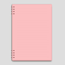 Load image into Gallery viewer, 160 Pages B5/A5 Coil Spiral Notebook Journals Morandi Basic Diary Weekly Planner Book School Office Stationery
