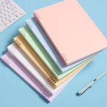 Load image into Gallery viewer, 160 Pages B5/A5 Coil Spiral Notebook Journals Morandi Basic Diary Weekly Planner Book School Office Stationery
