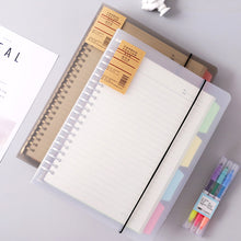 Load image into Gallery viewer, Loose Leaf Notebook A5 Ring Binder Dairy Journals Paper Refill 60 Sheets for Folder School Stationery Office Supplies

