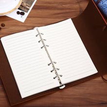 Load image into Gallery viewer, A6/A5 Loose Leaf Notebook Refill Spiral Binder Inner Page Blank Line Diary Agenda Planner School Stationery Office Supplies
