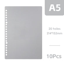 Load image into Gallery viewer, A5 Retro Color DIY Loose-leaf Notebook Accessories Creative Detachable Assembly 20 Holes Loose-leaf Ring Loose-leaf Cover Page Book
