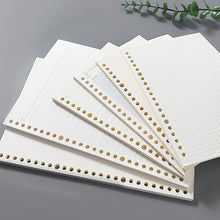 Load image into Gallery viewer, A6/A5 Loose Leaf Notebook Refill Spiral Binder Inner Page Grid Blank Line Diary Agenda Planner School Stationery Office Supplies
