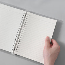 Load image into Gallery viewer, A6/A5 Loose Leaf Notebook Refill Spiral Binder Inner Page Grid Blank Line Diary Agenda Planner School Stationery Office Supplies
