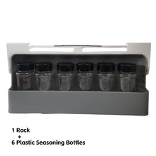 Load image into Gallery viewer, Kitchen Spice Rack Self-adhesive Wall-mounted Under-Shelf Seasoning Bottle Storage Rack Spice Organizer Kitchen Storage Rack
