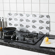 Load image into Gallery viewer, Aluminium Foil Kitchen Oil Anti Splatter Shield Guard Cooking Frying Oil Splash Screen Cover Foldable Scald Proof Board Wall Tile Protector
