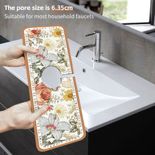 Load image into Gallery viewer, Sink Faucet Drain Pad Table Mat Toilet Diatom Mud Absorbent Pad Non-slip Anti-mildew Mat for Kitchen Countertop Dining
