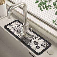 Load image into Gallery viewer, Sink Faucet Drain Pad Table Mat Toilet Diatom Mud Absorbent Pad Non-slip Anti-mildew Mat for Kitchen Countertop Dining

