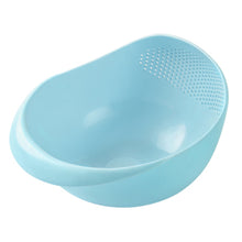 Load image into Gallery viewer, Rice Sieve Plastic Colander Kitchen Drain Basket with Handles Rice Bowl Strainer Strainer Basket Sink Drain Kitchen Tools
