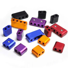 Load image into Gallery viewer, 3Pcs Universal Car Spark Plug Electrical Wire Clamps Separator Line Ignition Cable Divider Clip Aluminium Alloy
