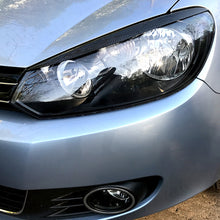 Load image into Gallery viewer, Pair Car Headlight Eyebrow Eyelid Cover Decorative Trim Fit For VW Golf 6 MK6 GTI GTR 2008-2013 Accessories
