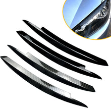 Load image into Gallery viewer, Pair Car Headlight Eyebrow Eyelid Cover Decorative Trim Fit For VW Golf 6 MK6 GTI GTR 2008-2013 Accessories
