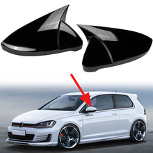 Load image into Gallery viewer, 2Pcs Car Door Side Mirror Covers Sides Rearview Cover For VW Golf MK7 MK7.5 R GTI GTD 2014-2019 ABS Auto Exterior Accessories
