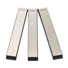 Load image into Gallery viewer, 1PC 240 320 400 600 1000 1200 1500 2000 Grit Diamond Sharpening Stones Knife Sharpener Grinding Tools Sharpen Bar Whetstone Replacement Stone
