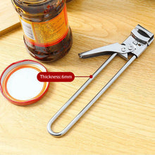 Load image into Gallery viewer, Multifunctional Can Opener Beer Bottle Opener Adjustable Stainless Steel Manual Jar master Opener Gripper Kitchen Supplies
