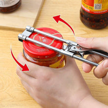 Load image into Gallery viewer, Multifunctional Can Opener Beer Bottle Opener Adjustable Stainless Steel Manual Jar master Opener Gripper Kitchen Supplies
