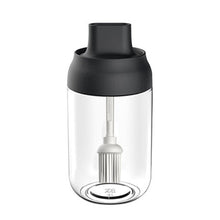 Load image into Gallery viewer, 250ml Nordic Style Glass Spice Jars Spoon Lid Integrated Transparent Seasoning Organizer Home Kitchen Storage Bottle

