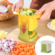 Load image into Gallery viewer, 1Pc Onion Diced Handy Tool French Fries Cutter Carrot Ham Household Cucumber Potato Kitchen Gadget Vegetable Chopper
