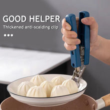 Load image into Gallery viewer, 1Pc Bowl Holder Dish Clamp Pot Pan Gripper Clip Hot Dish Plate Bowl Clip Retriever Tongs ABS Handle Kitchen Tool
