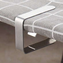 Load image into Gallery viewer, 1Pc Tablecloth Clamps Stainless Steel Table Cover Clips Anti-Slip Table Cloth Holder Clip Wedding Table Cloth Cover Fix Clips
