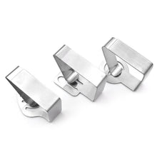 Load image into Gallery viewer, 1Pc Tablecloth Clamps Stainless Steel Table Cover Clips Anti-Slip Table Cloth Holder Clip Wedding Table Cloth Cover Fix Clips
