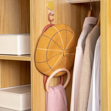 Load image into Gallery viewer, 1Pc Wall Mount Baseball Hat Holder Rack Storage Display Behind Door For Closet Hanging Scarf Cap Bag Hanger Organizer Foldable Shelf
