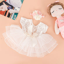 Load image into Gallery viewer, Newborn Photo Props Baby Romper Lace Deep V Backless Clothing Toddler Art Photography Newborn Headdress Flower Girls Photograph Prop
