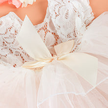 Load image into Gallery viewer, Newborn Photo Props Baby Romper Lace Deep V Backless Clothing Toddler Art Photography Newborn Headdress Flower Girls Photograph Prop
