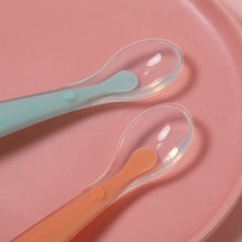 Load image into Gallery viewer, Baby Silicone Soft Spoon Training Feeding Spoons for Children Kids Tableware Infant Learning Eating Utensils
