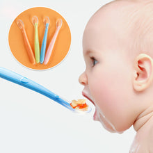 Load image into Gallery viewer, Baby Silicone Soft Spoon Training Feeding Spoons for Children Kids Tableware Infant Learning Eating Utensils
